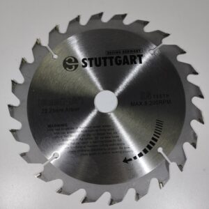 Disco Madera de 7 y 1/4 Pulgadas 24 Dientes Stuttgart