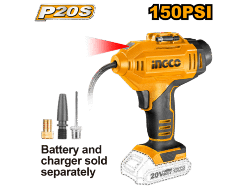 INFLADOR COMPRESOR A BATERIA 20V P20S S/BAT INGCO CACLI2018