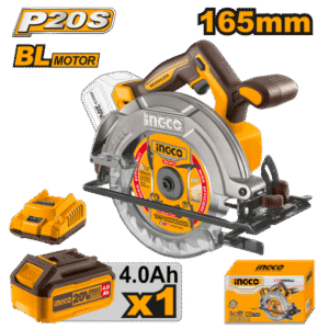 SIERRA CIRCULAR A BATERIA 20V BATERIA CON CARG X1 BAT X1 INGCO CSLI16521
