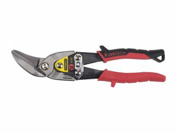 TIJERA CHAPISTA 10" STANLEY IZQUIERDA ROJA 14562