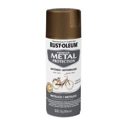 Metal Protection Esmalte Anticorrosivo en Aerosol Acabado Metálico LATÓN ANTIGUO 312 GR • 272055