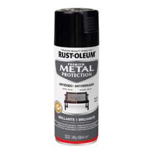Metal Protection Esmalte Anticorrosivo en Aerosol Acabado Brillante NEGRO 340 GR • 272072