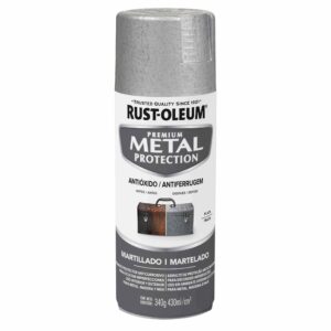 Metal Protection Esmalte Anticorrosivo en Aerosol Acabado Martillado PLATA 340 GR • 272082