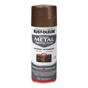 Metal Protection Esmalte Anticorrosivo en Aerosol Acabado Martillado MARRÓN 340 GR • 272084