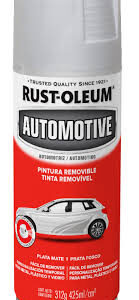 Pintura Removible Acabado Mate PLATA 312 GR • 313530