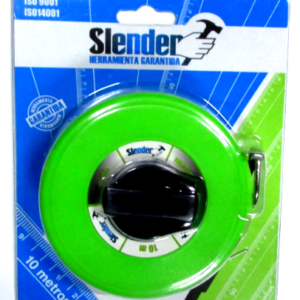 Cinta mét.fibra de vidrio agrimensor 20mt»SLENDER»(cm/pulg). Cod:40432591