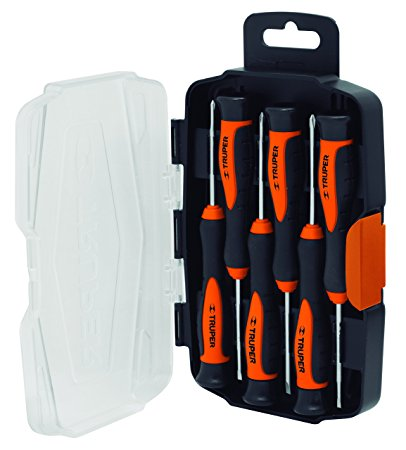 Juego de 6 destor.joyero largos ergonóm «TRUPER»JOY-6L. Cod:40560063