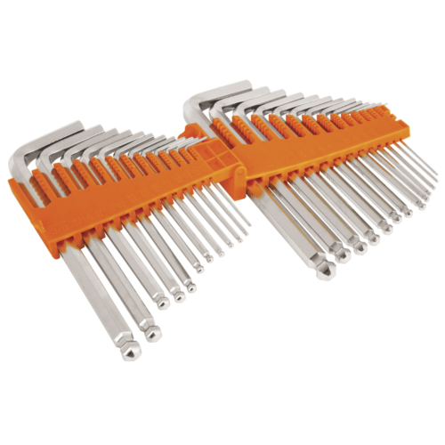 Jgo.25 llav.Allen-Blister.1/16-3/8″,1,5-10mm»TRUPER»ALL-25. Cod:41885095