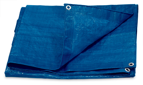 Lona Poli.azul(Prot.UV)c/ojal 6x12m»ULTRACRAFT» LU-6012. Cod:41920035