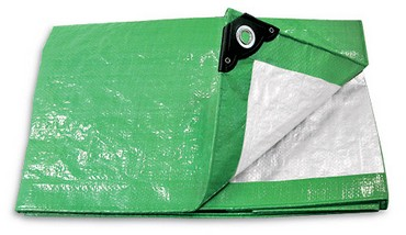 Lona Polieti.verde(Prot.UV)c/ojales2.00×3.00mt»PRETUL»LP-23V. Cod:41920088