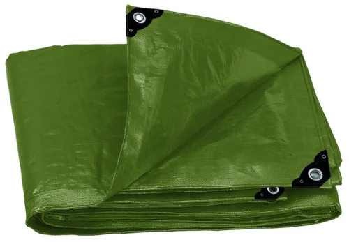 LonaPoli.verde olivo(Pr.UV)c/oj(Uso rudo)6x9m»TRUPER»LT-69X. Cod:41920530