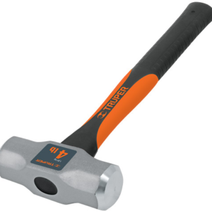Maceta acero octogonal c/mgo.f.vidrio 1,361kg. «TRUPER»MD-3F. Cod:42050250