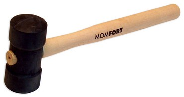 Maceta de caucho negra 60 mm «MOMFORT» 805003-1. Cod:42050546