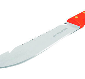 Machete mgo naranja camp.t/rambo c/funda12″»TRUPER»T-460-12X. Cod:42065050