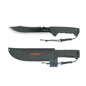 Machete doble filo(sierra-machete)10″C/funda»TRUPER»MACH-10X. Cod:42065074