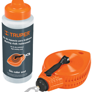 Tiralíneas plástico 30mt con pote de tiza «TRUPER» TL-100. Cod:43225500