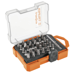Juego d/puntas dest.-31pzas de 25mm-cja metal»TRUPER»PUN-31X. Cod:43259320