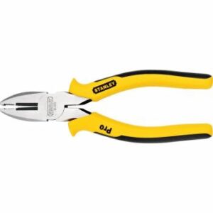 Alicate Pro de Electricista de Alto Poder 9" Largo (228 mm). STANLEY 84154