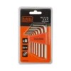 JUEGO DE LLAVES ALLEN 8 PZS. Black + Decker BDHT81593