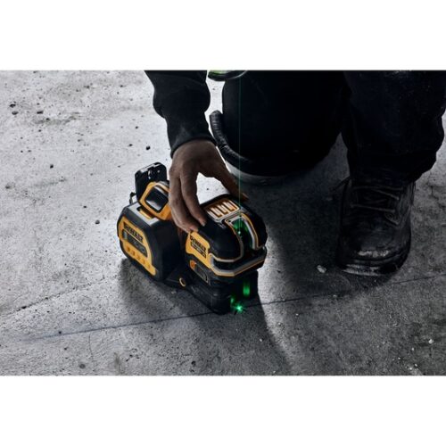 NIVEL LÁSER VERDE DE 12V/20V MAX* DE 2 PUNTOS. DeWalt DCLE34220GB