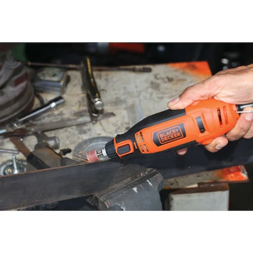 Minitorno 120W + 113 Accesorios + Maletin. Black + Decker RT18KA