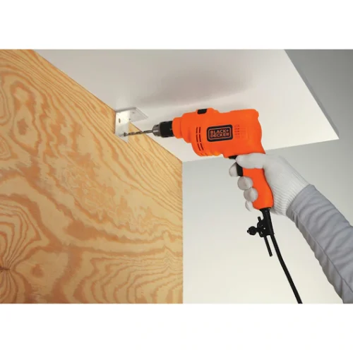 Taladro Percutor 3/8" (10mm) 550W + Caja Plástica. Black + Decker TP550