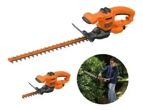 Cortacerco Eléctrico 46cm 420w. Black + Decker BEHT201K