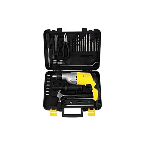 KIT TALADRO STANLEY + 36 HERRAMIENTAS Y ACCESORIOS. Stanley STDH8013KA-B2C