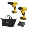 STANLEY COMBOS TALADRO C/P + ATORN C/P +BOLSO. Stanley SCHI12C2K