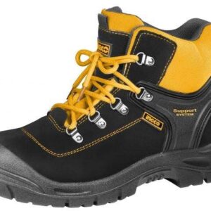 ZAPATO BOTIN NEGRO SEGURIDAD TRABAJO INGCO TALLE 39 SSH22SB.39