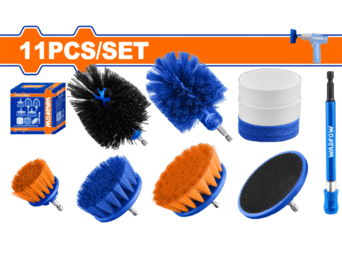 SET X 11 CEPILLOS PARA TALADRO WADFOW WND5403