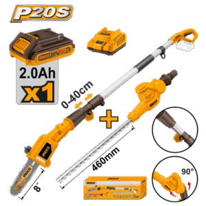CORTA CERCO A BATERIA 20V + MOTOSIERRA DE ALTURA A BATERIA 20V CPTS201681