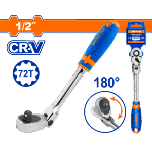 CRIQUE 1/2" CABEZA FLEXIBLE 180° CR-V WADFOW WRW4212