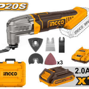 HERRAMIENTAS MULTIFUNCIÓN A BATERIA 20V P20S C BAT CARG VALIJA Y ACCESORIOS INGCO CMLI20228