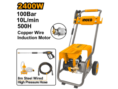 HIDROLAVADORA 2400W 90BAR INDUCCION (USO COMERCIAL) INGCO HPWR30018