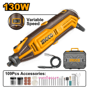 MINI TORNO 130W (MOD NUEVO) C ACCESORIOS INGCO MG13328