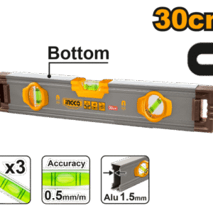 NIVEL IMANTADO 30CM ALUMINIO INGCO HSL38030M