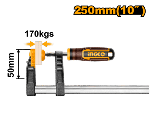 PRENSA F 50 X 250 MM INGCO HFC020503