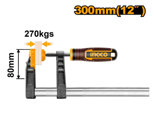 PRENSA F 80 X 300 MM INGCO HFC020802