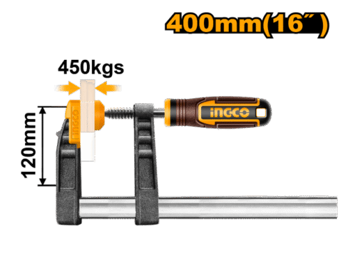 PRENSA F 120 X 400 MM INGCO HFC021204