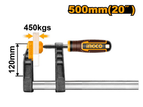 PRENSA F 120 X 500 MM INGCO HFC021202