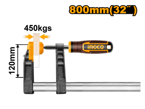 PRENSA F 120 X 800 MM INGCO HFC021203