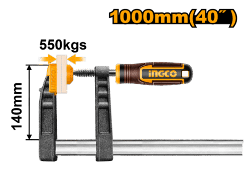PRENSA F 140 X 1000 MM INGCO HFC021404