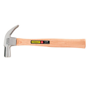 Martillo De Uña con Mango de Madera Cabeza Cónica 13oz(369 gr). Stanley 51269