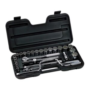 Juego 29 Piezas Dados Métricos Encastre 1/2''. Stanley 86504