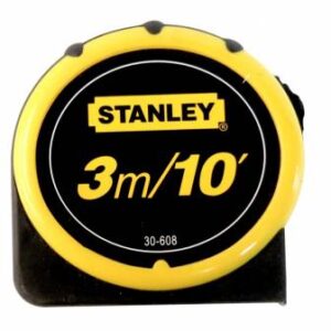 CINTA METR.STANLEY GLOBAL PLUS 3M.X1/2" BL.BICOLOR. Stanley 30608