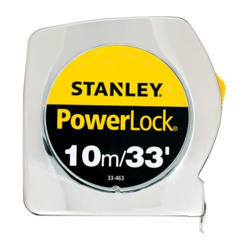 Cinta Métrica PowerLock® 10m/33'. Stanley 33463