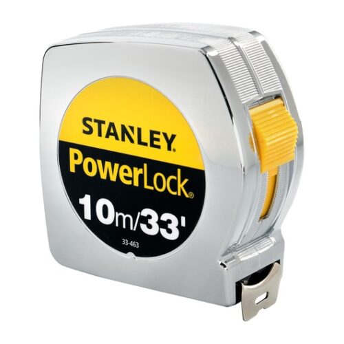 Cinta Métrica PowerLock® 10m/33'. Stanley 33463