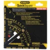 Escuadra de Trazado Ajustable Quick Square® 10-7/8" x 6-3/4" (276.22 x 171.45mm). Stanley 46053