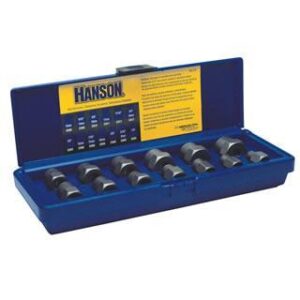KIT EXTRACTOR DE TORNILLOS-BULONES ENC 3/8". Irwin 54113